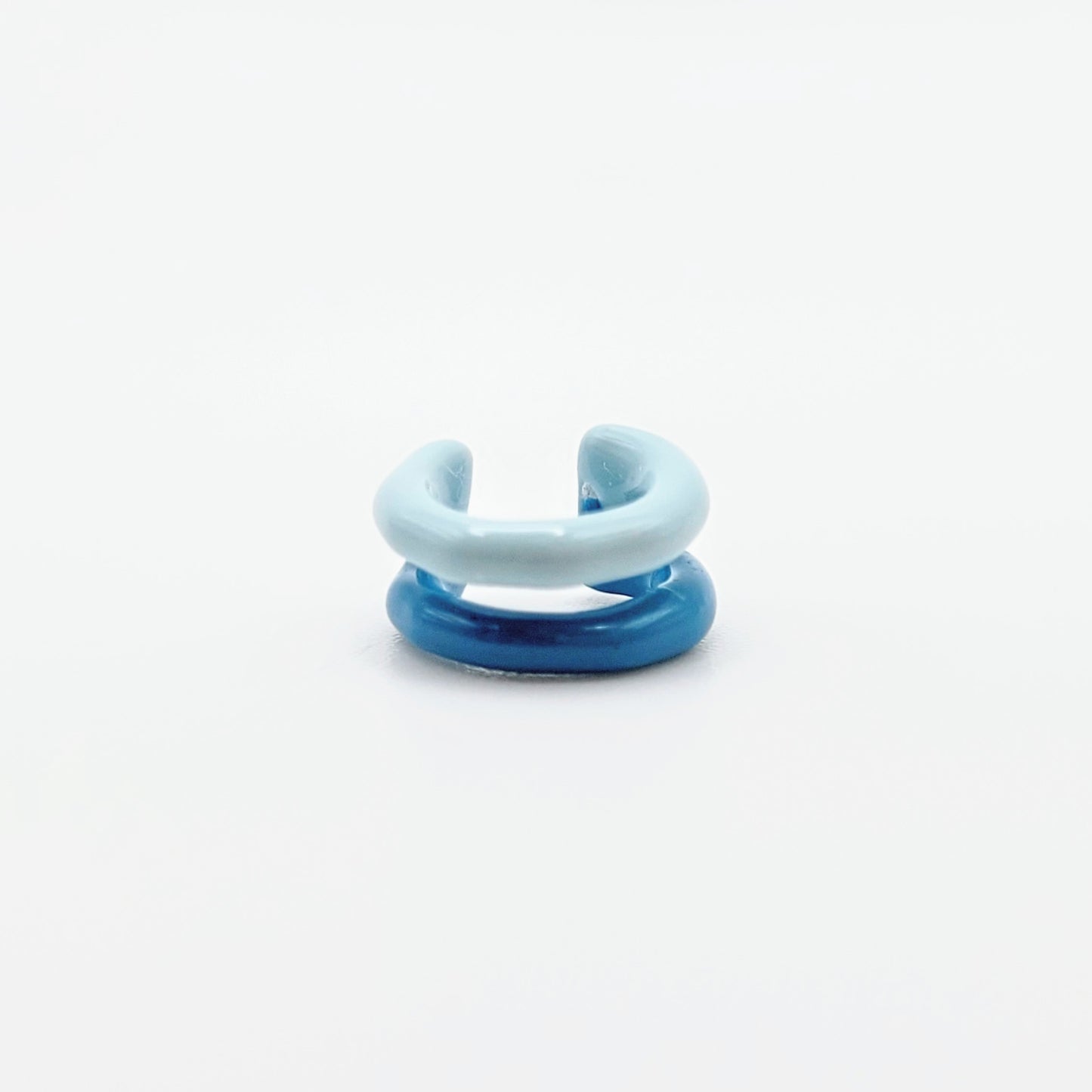 TWO TONE EAR CUFF [Single Cuff] - U Blue Me Away