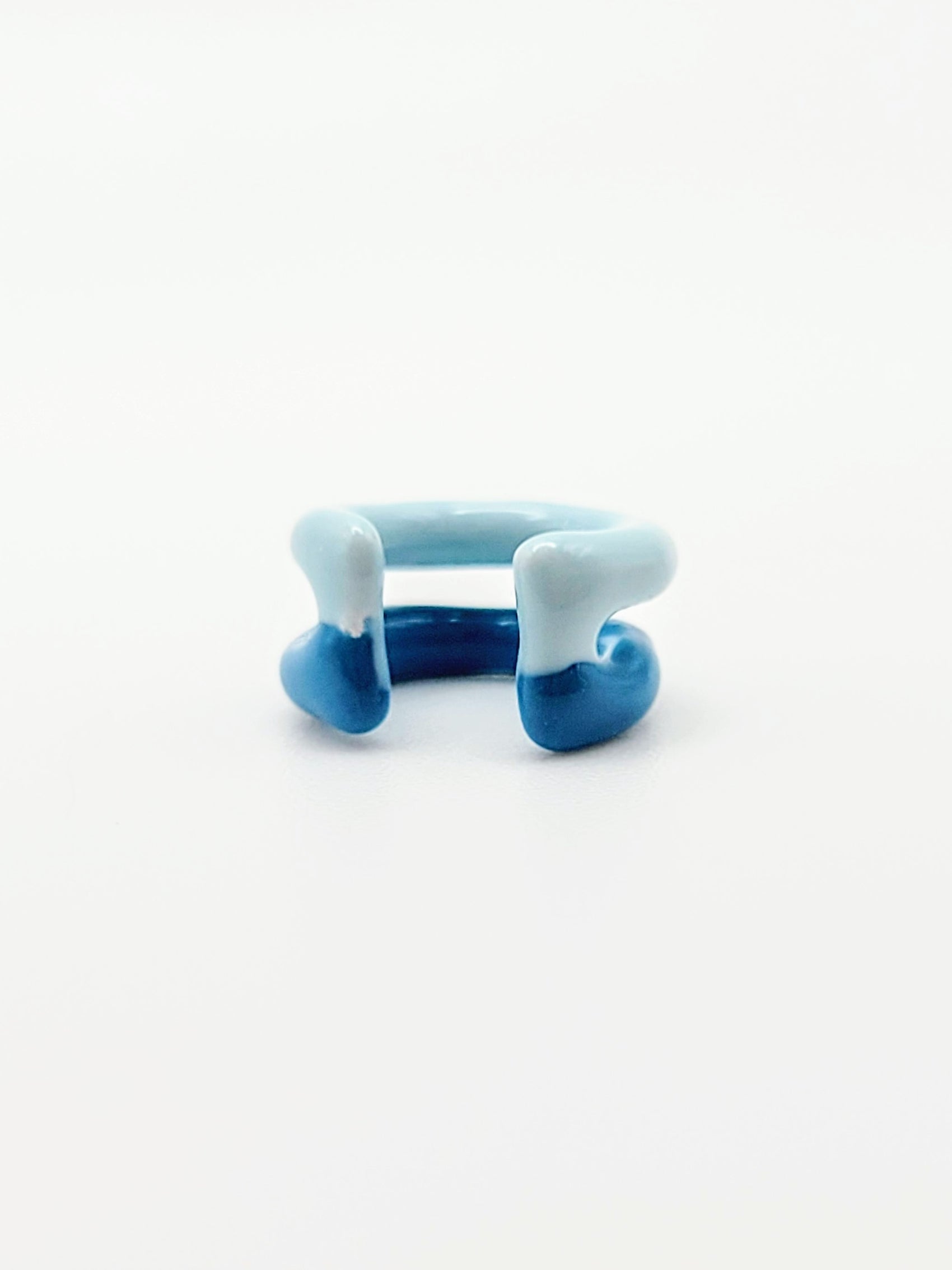 TWO TONE EAR CUFF [Single Cuff] - U Blue Me Away
