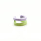 TWO TONE EAR CUFF [Single Cuff] - Purple & Green