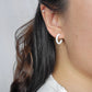 MINI HOOPS in White