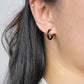 MINI HOOPS in Black