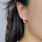 MINI HOOPS in Light Pink