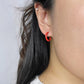 MINI HOOPS in Red