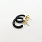 MINI HOOPS in Black
