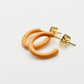 MINI HOOPS in Orange