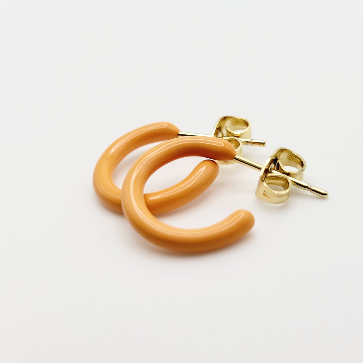 MINI HOOPS in Orange