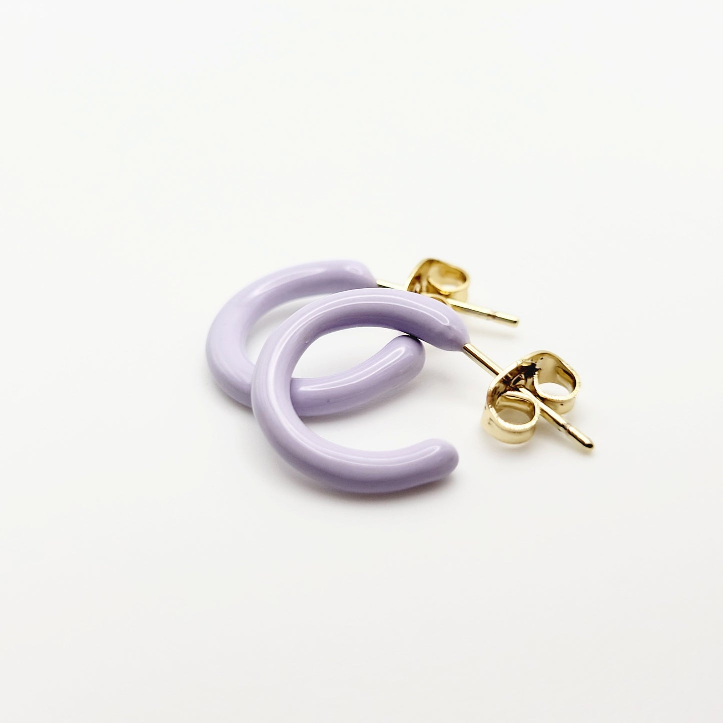 MINI HOOPS in Lilac