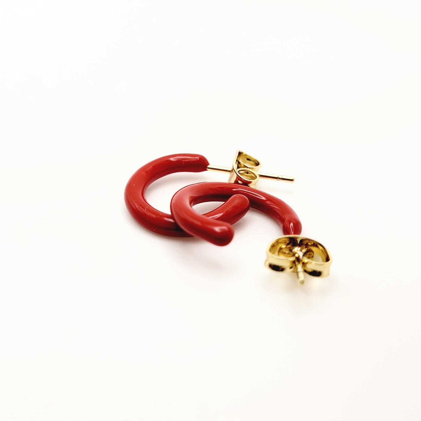 MINI HOOPS in Red