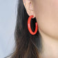 CHUNKY HOOP - Fiery Red
