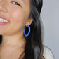 CHUNKY HOOP - Cornflower Blue