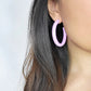 CHUNKY HOOP - Fairytale Pink
