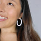 CHUNKY HOOP - White