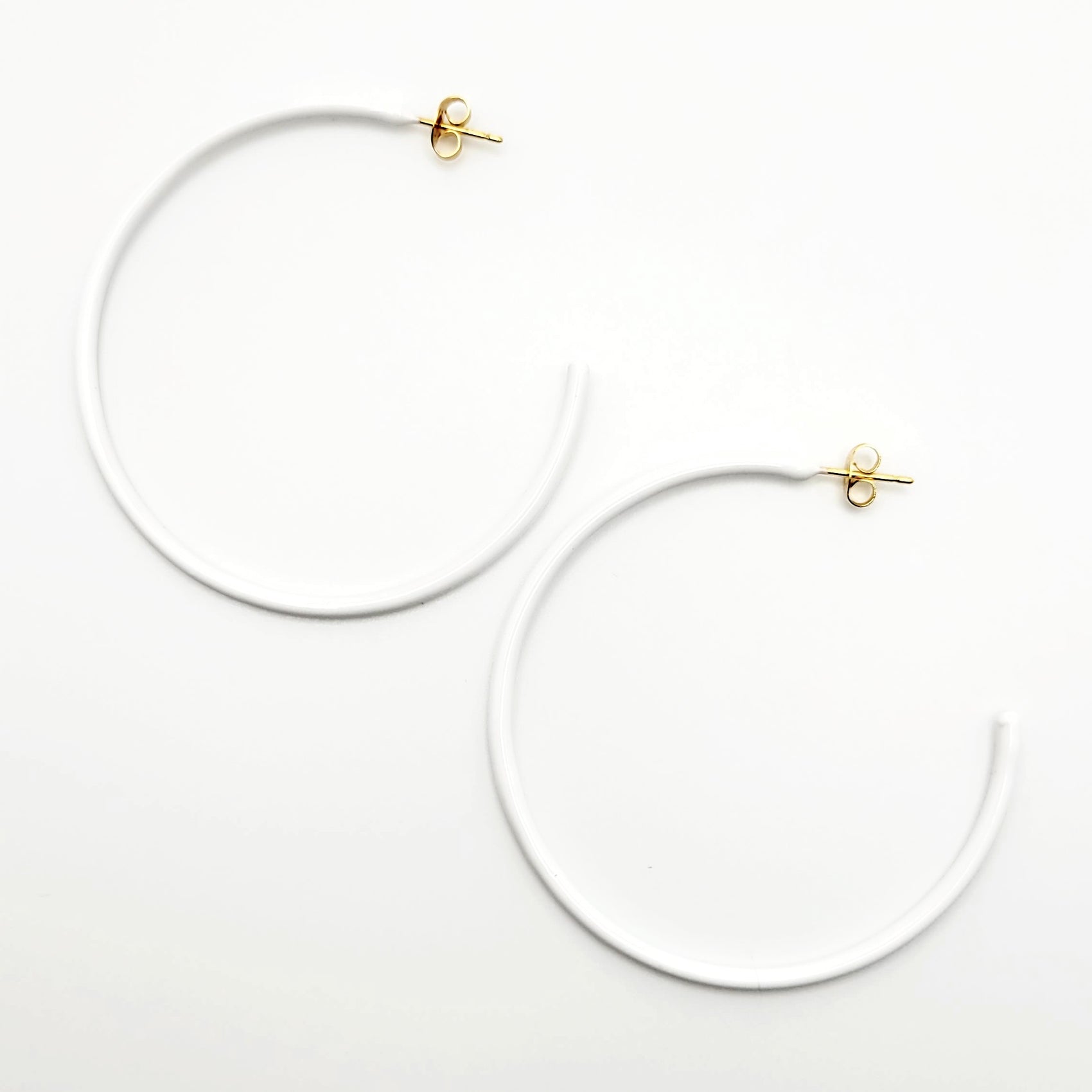 THIN HOOP - White