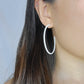 THIN HOOP - White
