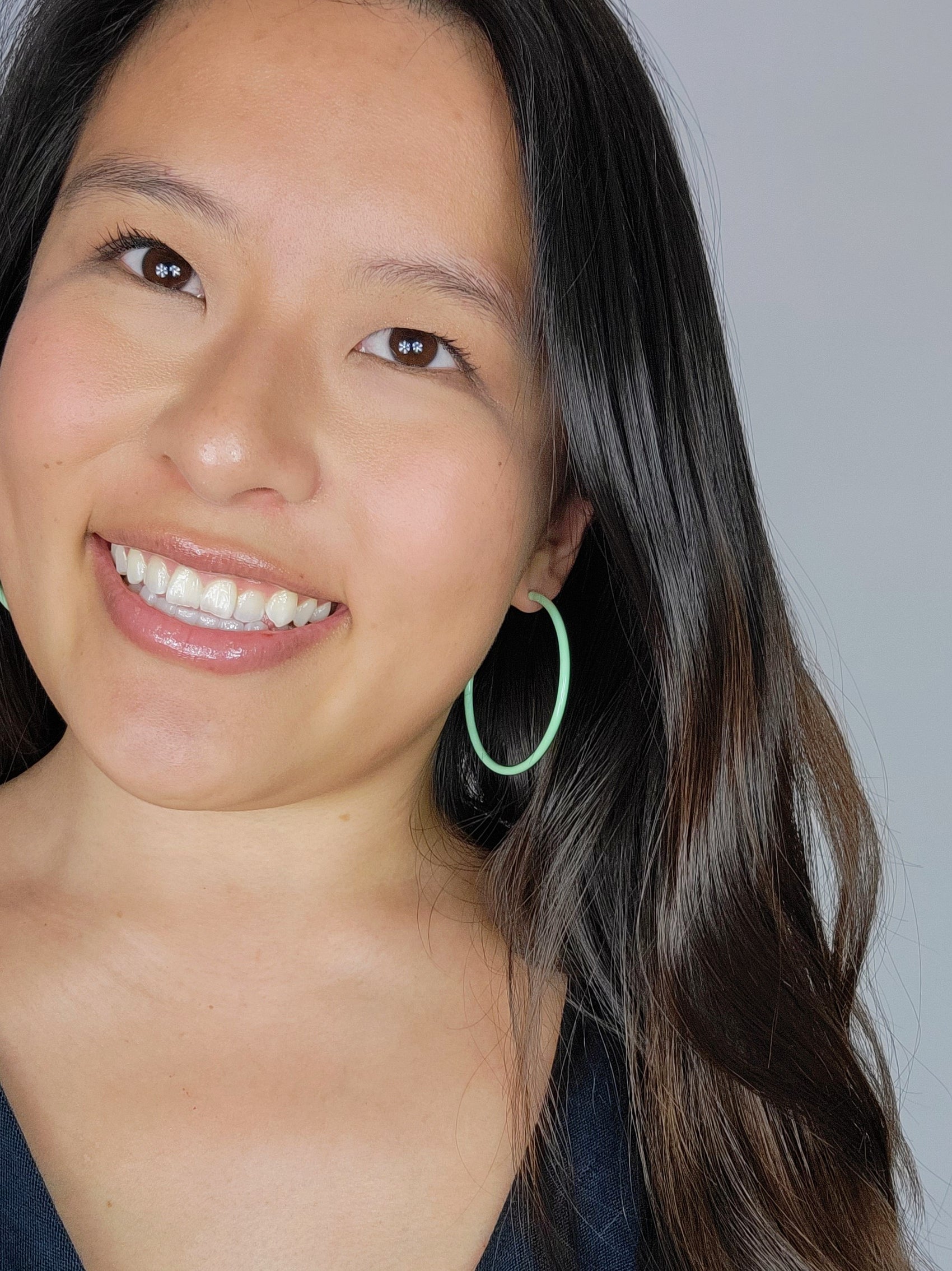 THIN HOOP - Mint Green