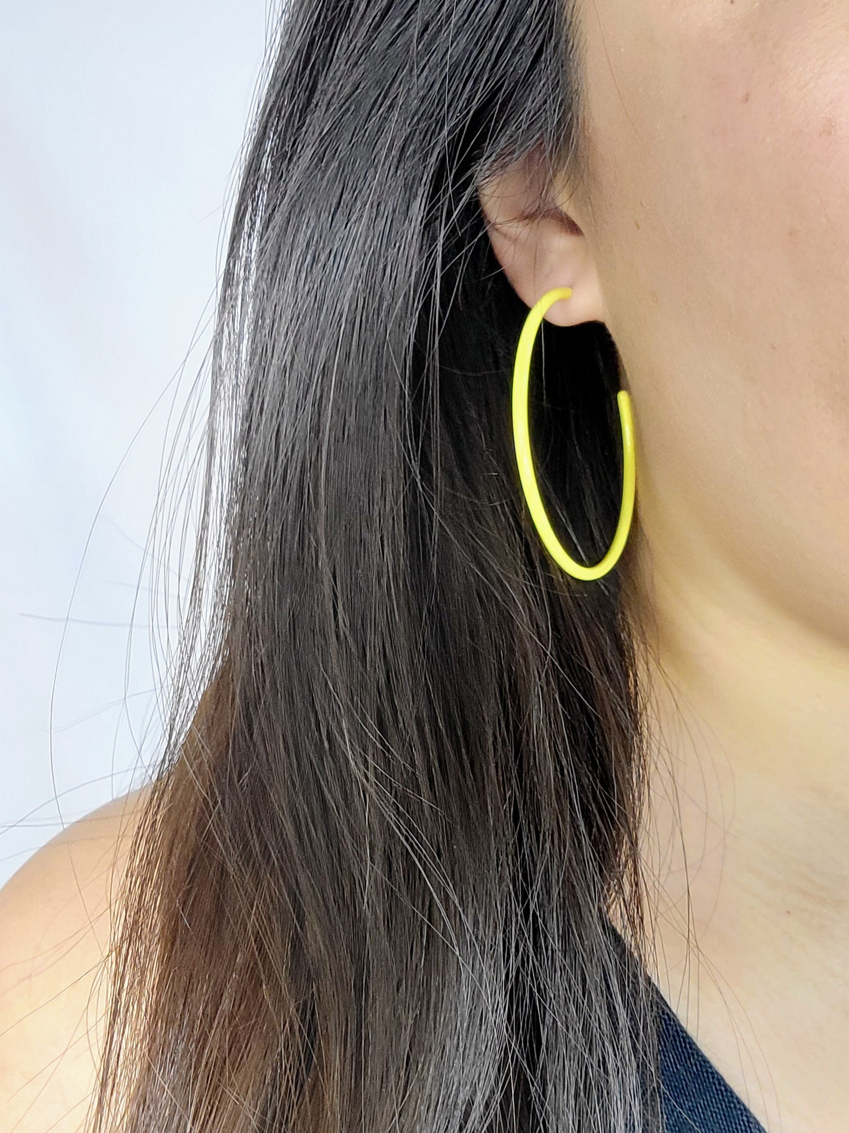 THIN HOOP - Yellow