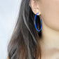 THIN HOOP - Ocean Blue