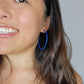 THIN HOOP - Ocean Blue
