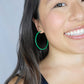 THIN HOOP - Forest Green