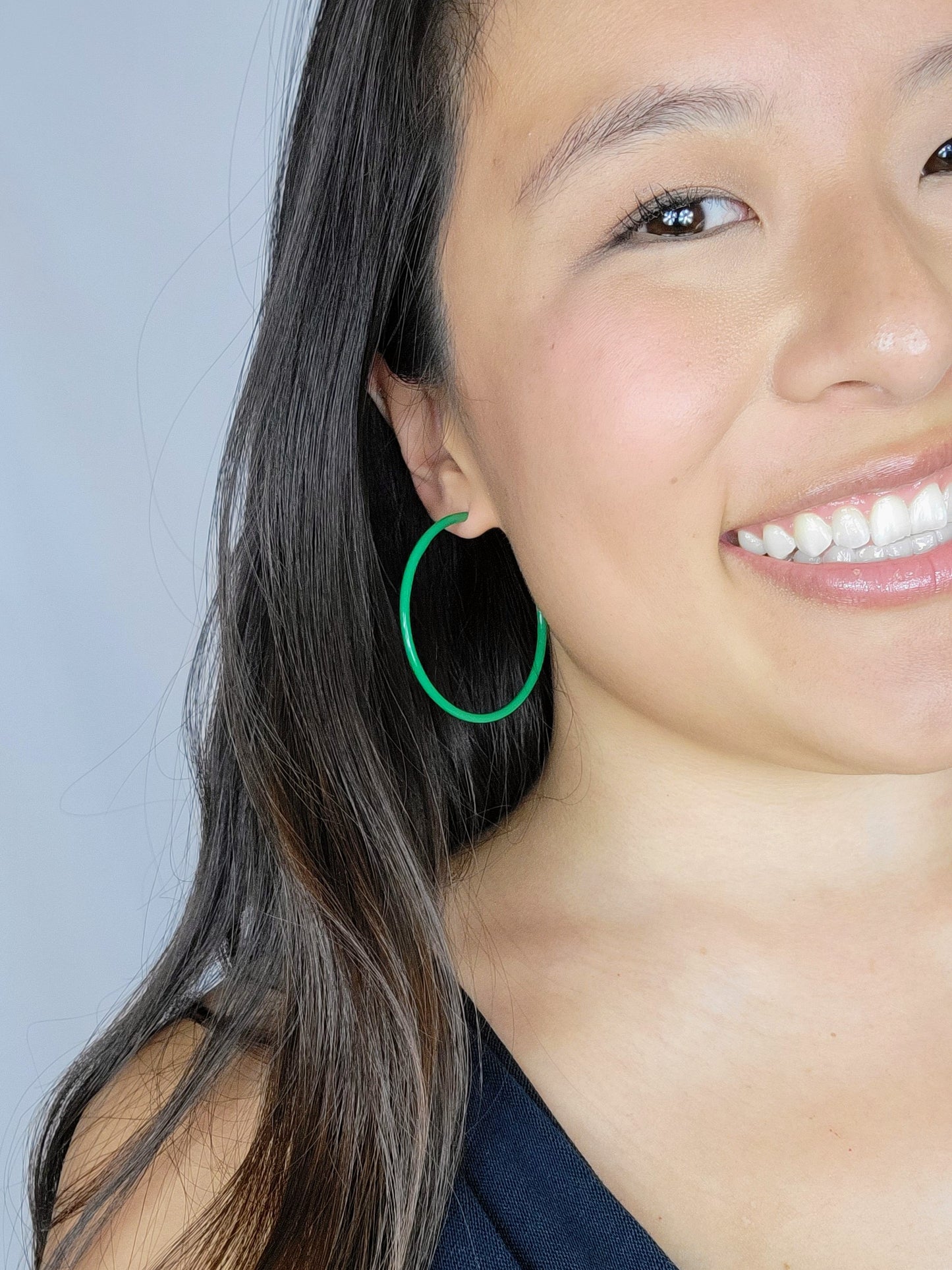 THIN HOOP - Forest Green