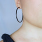 THIN HOOP - Black