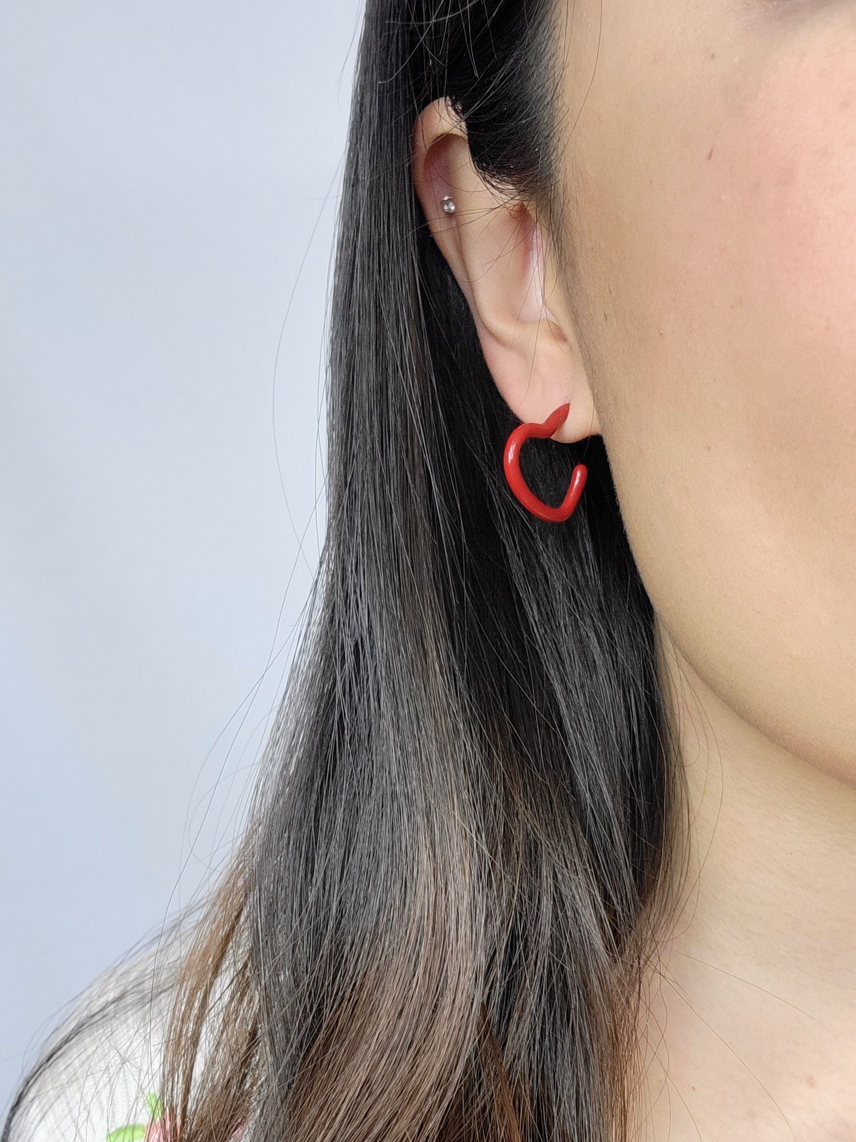 SWEETHEARTS in Maroon Red