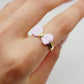 BOW RING in Lilac