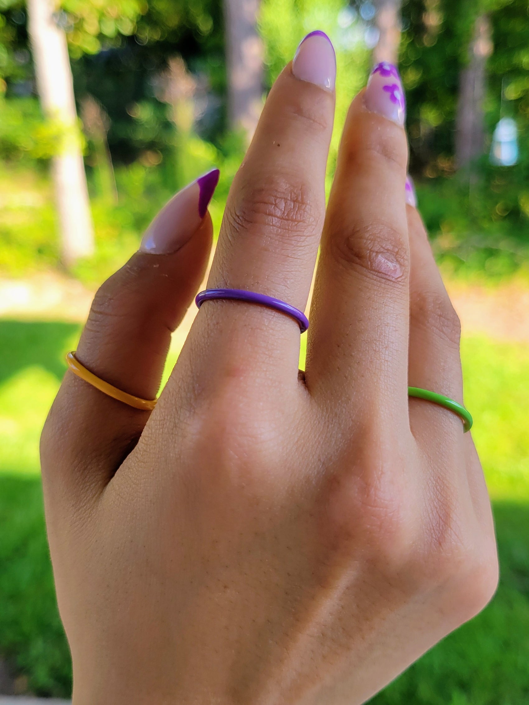 COLOR THEORY RING STACK in Secondary Colors