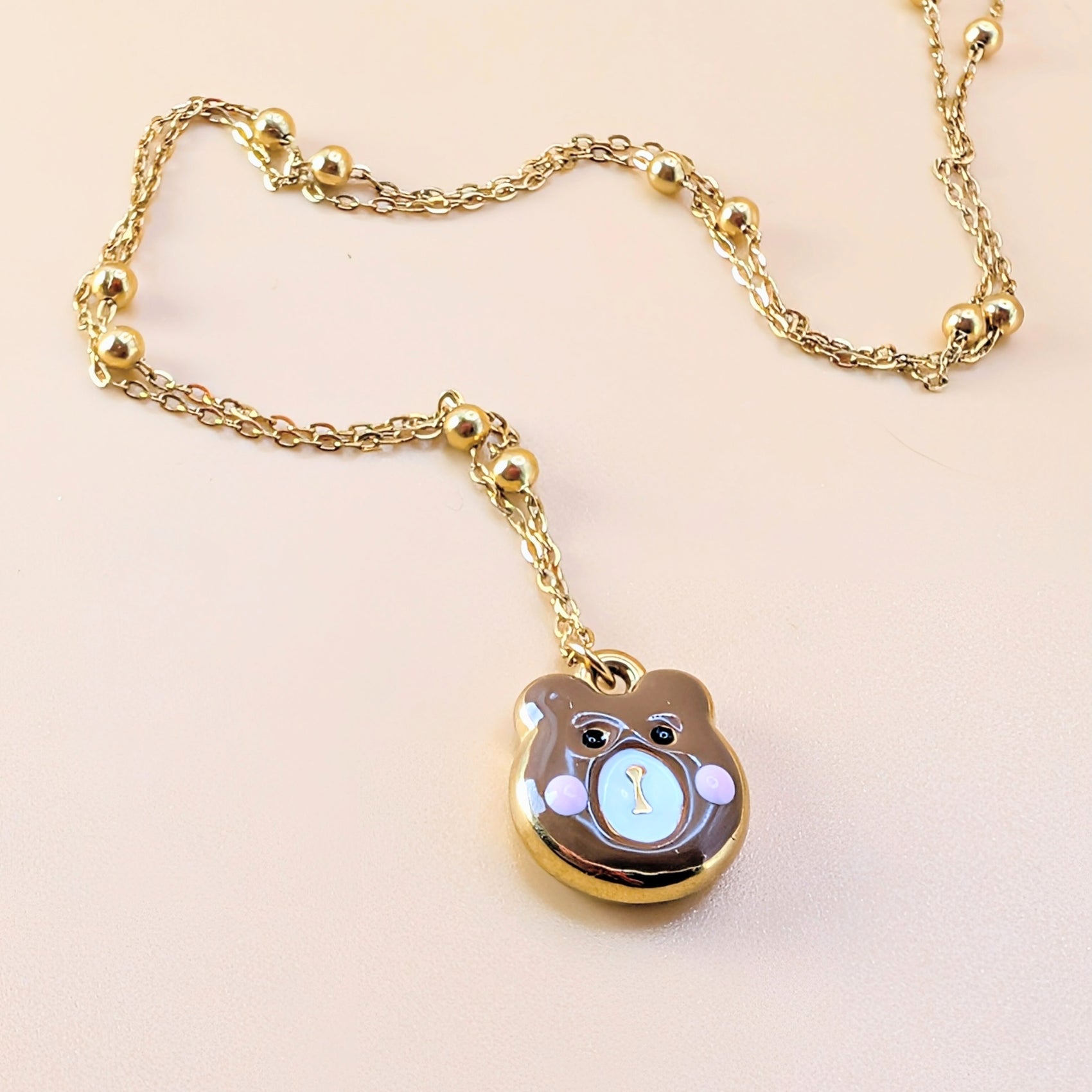 BEAR CHARM Necklace