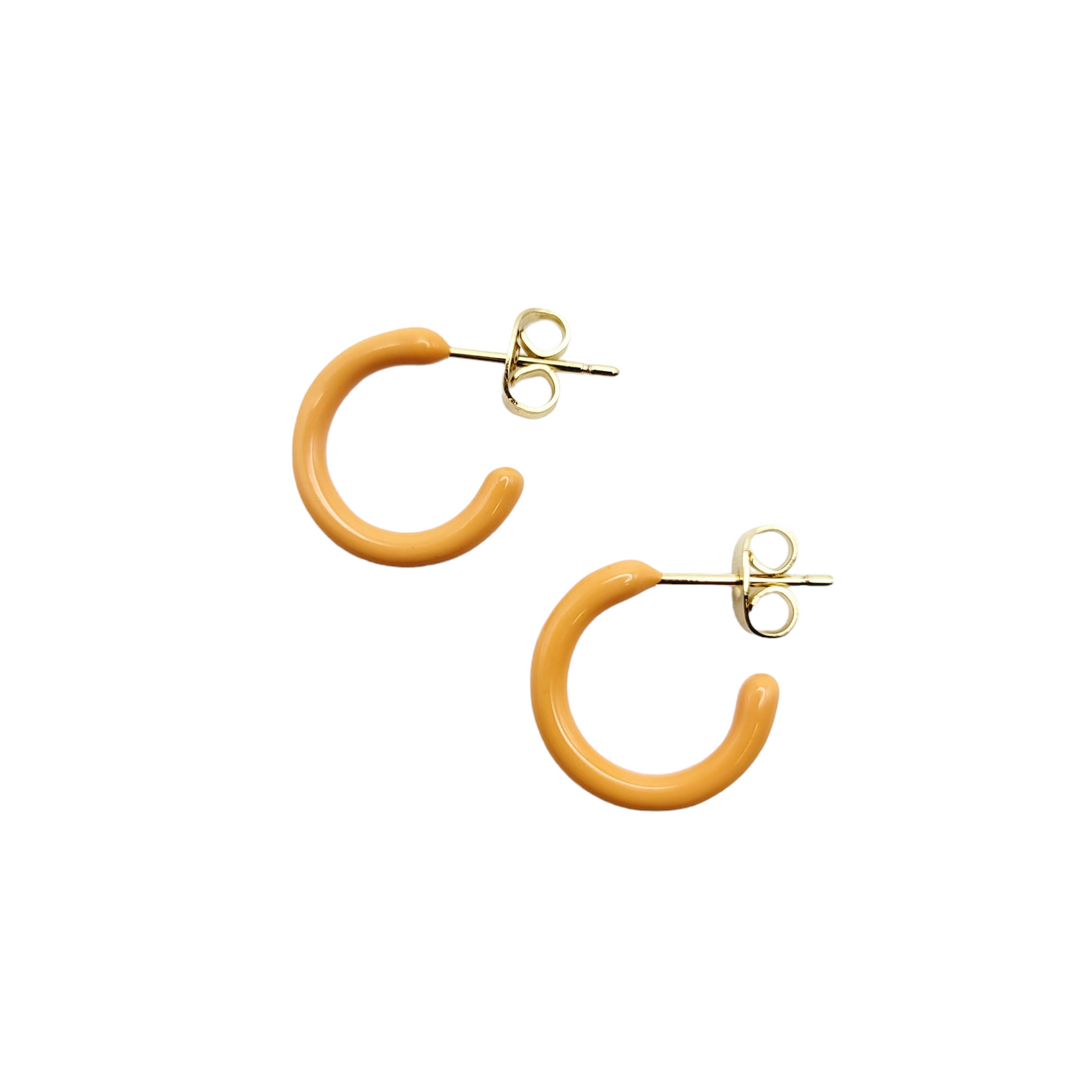 MINI HOOPS in Orange