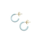 MINI HOOPS in Sky Blue