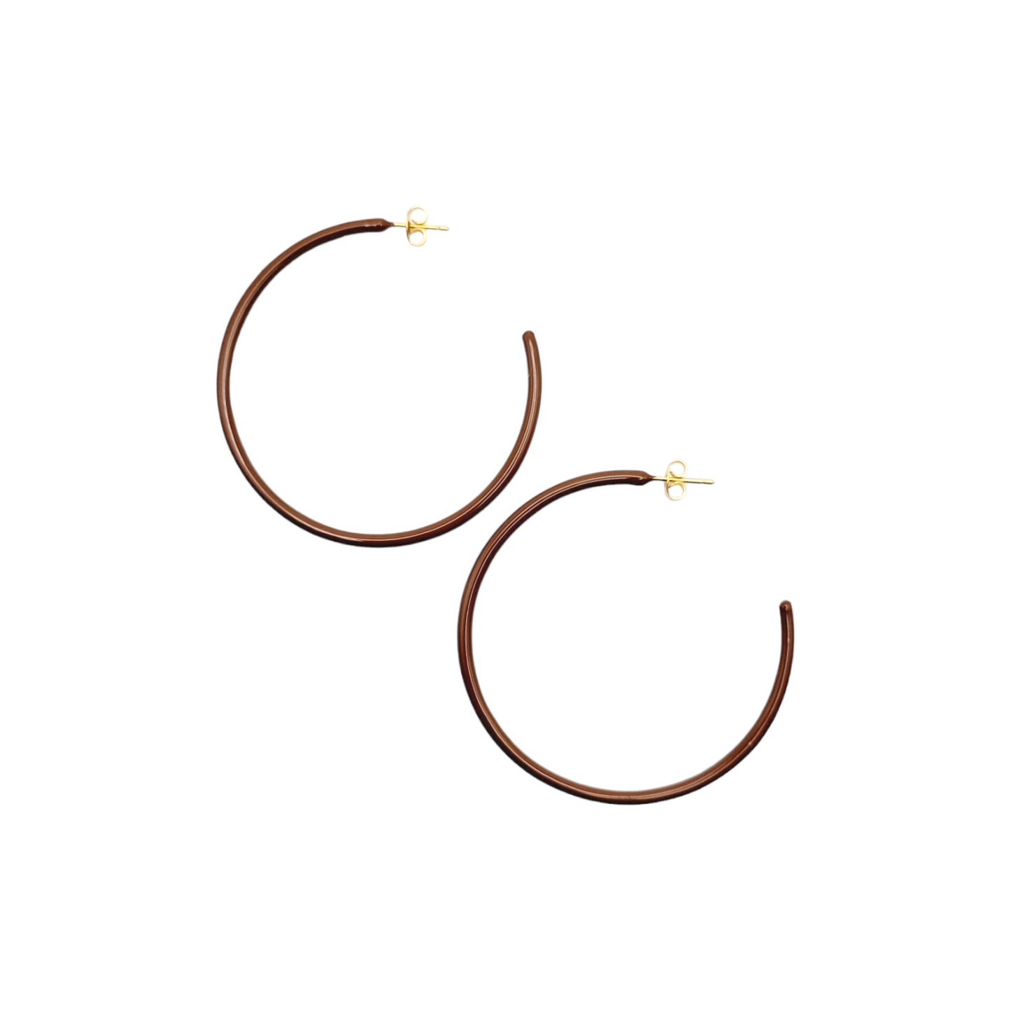 THIN HOOP - Brown