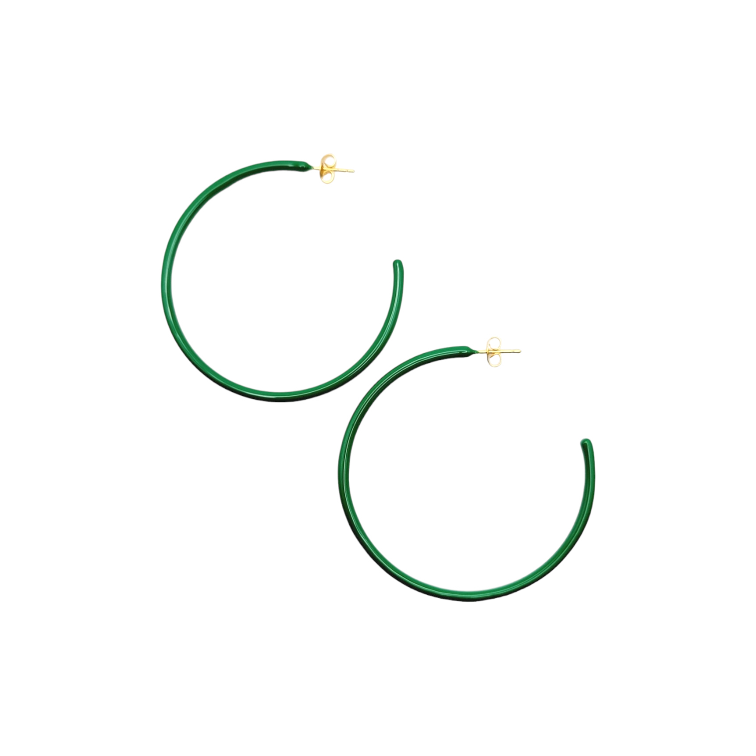 THIN HOOP - Forest Green
