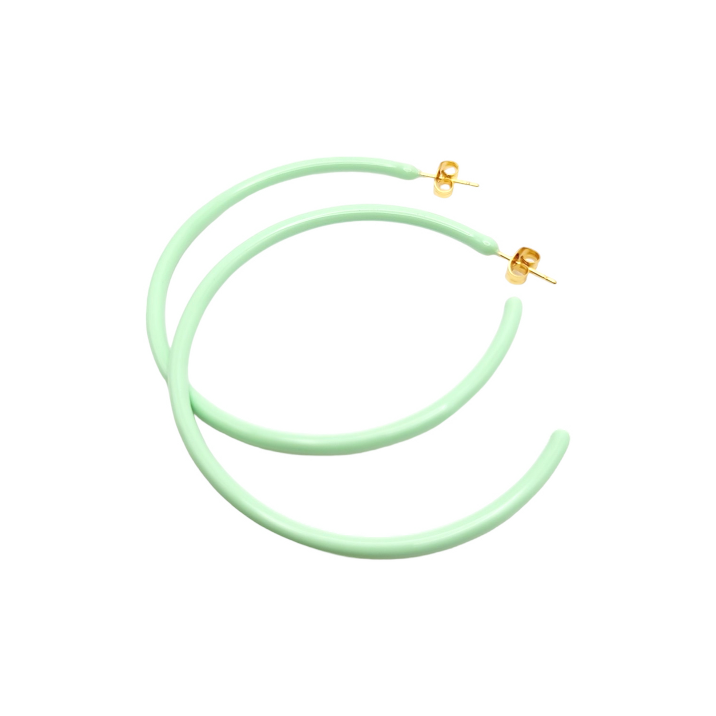THIN HOOP - Mint Green