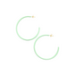 THIN HOOP - Mint Green