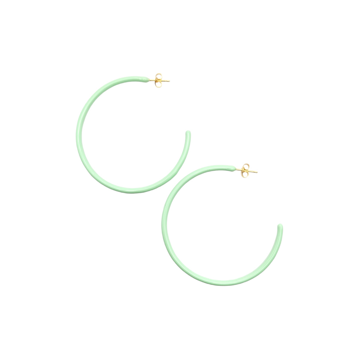 THIN HOOP - Mint Green