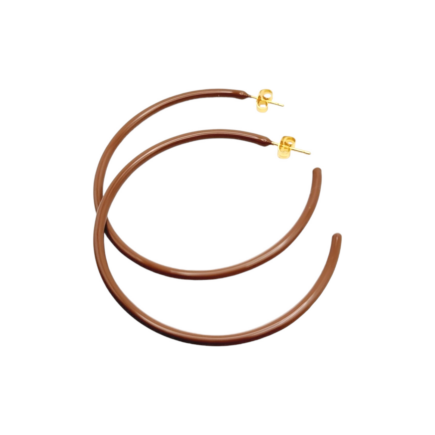 THIN HOOP - Brown
