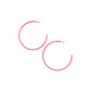 THIN HOOP - Bubblegum Pink