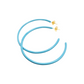THIN HOOP - Medium Blue