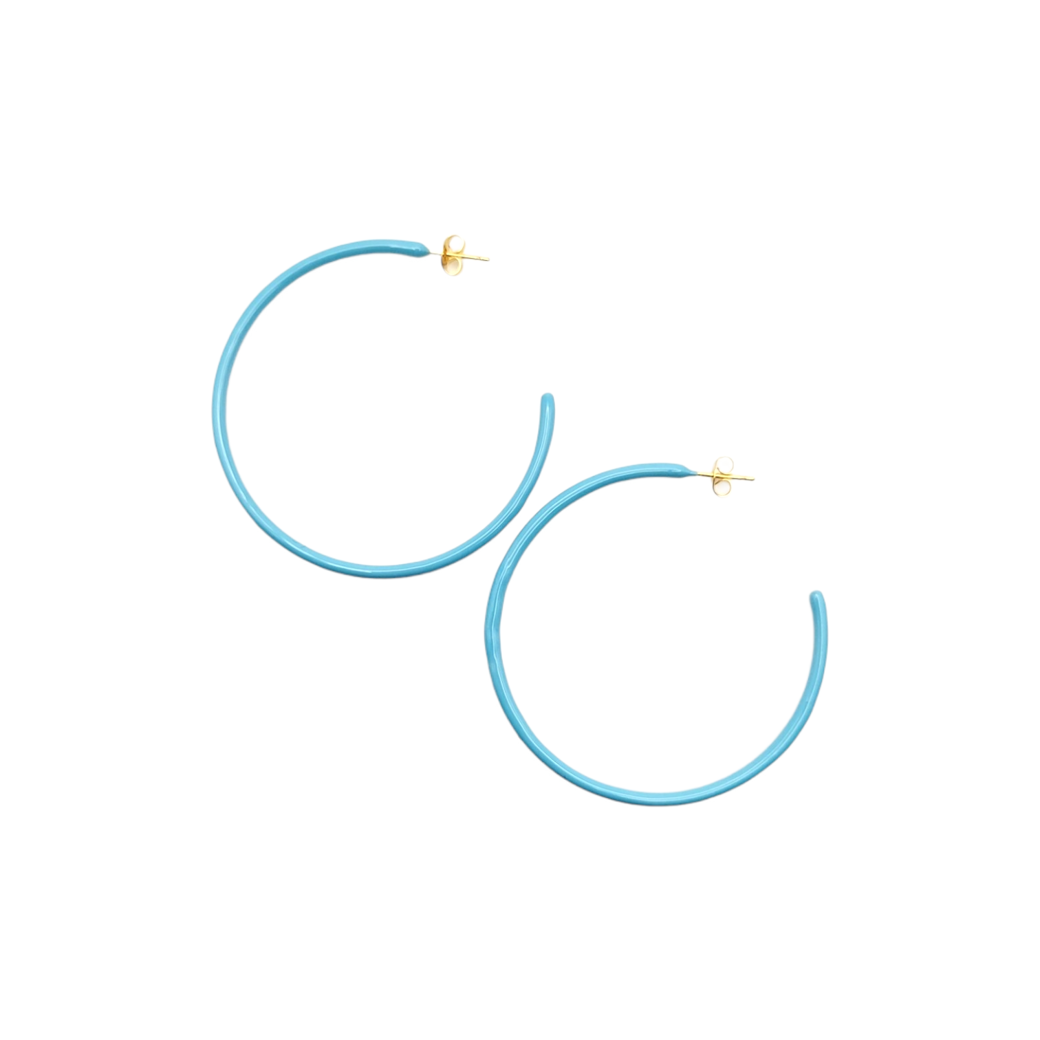 THIN HOOP - Medium Blue