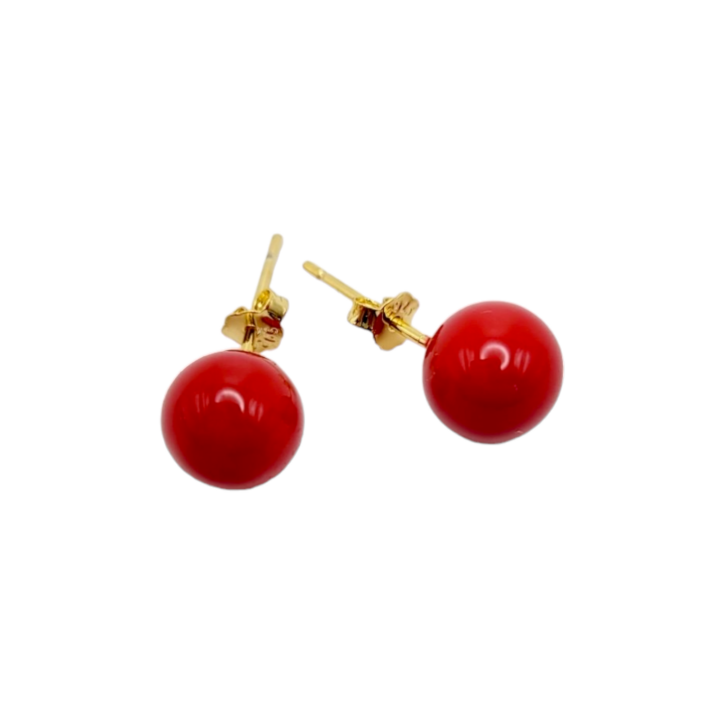 MINI GUMBALL STUDS in Red