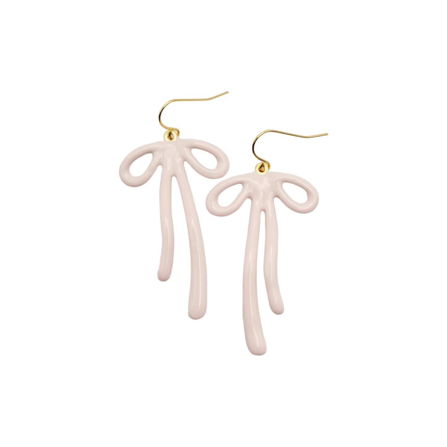 BAD TO THE BOW in Pale Blush