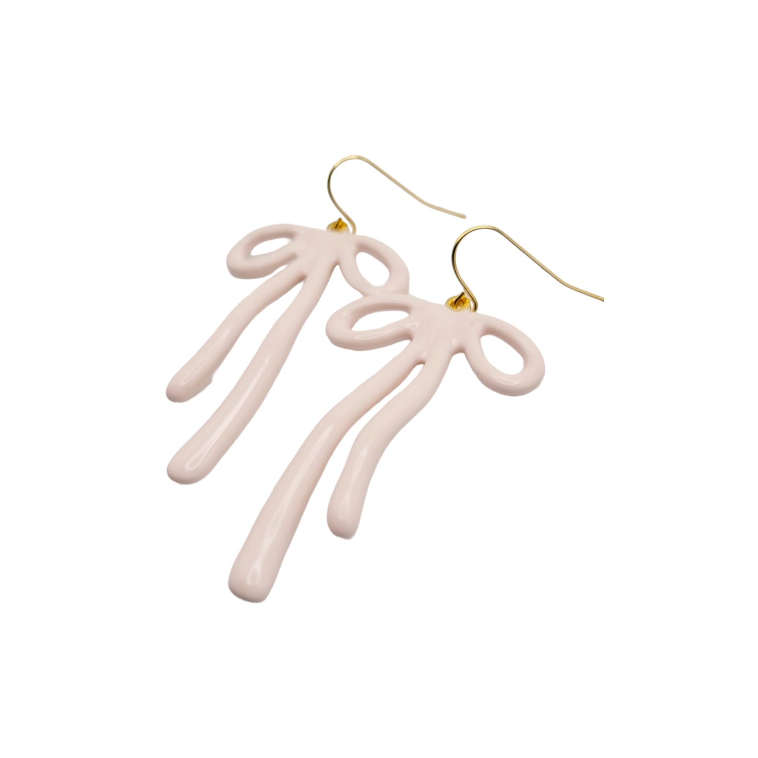 BAD TO THE BOW in Pale Blush