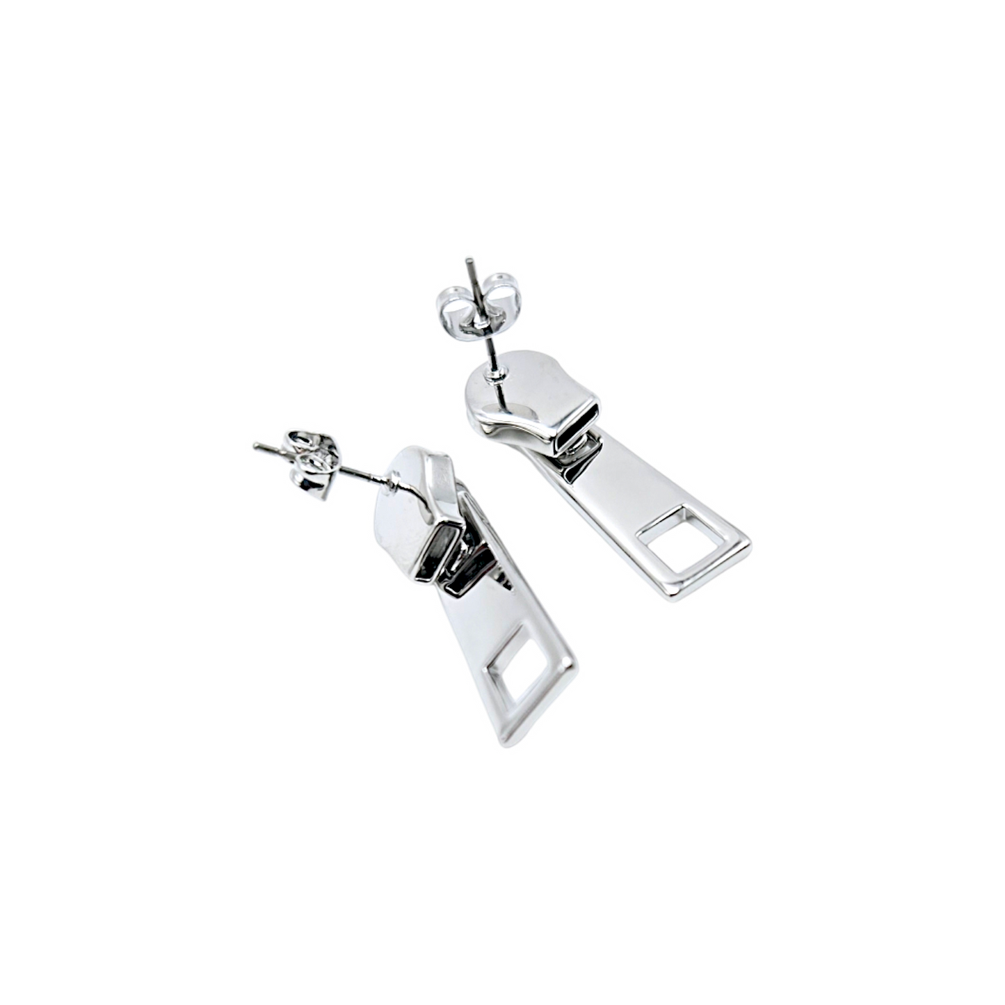 ZIPIT Earring 2 (Silver)