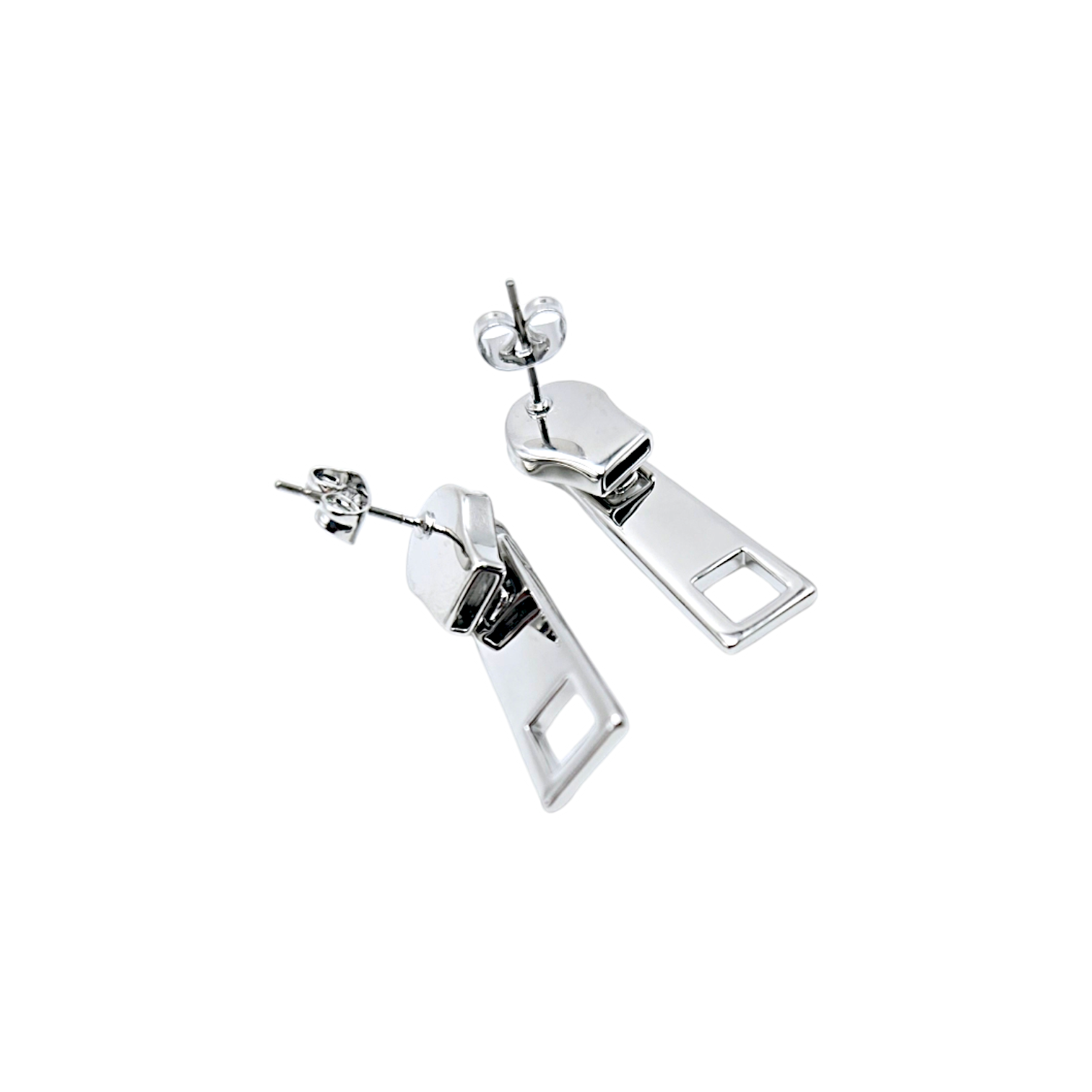 ZIPIT Earring 2 (Silver)