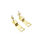 ZIPIT Earring 2 (Gold)