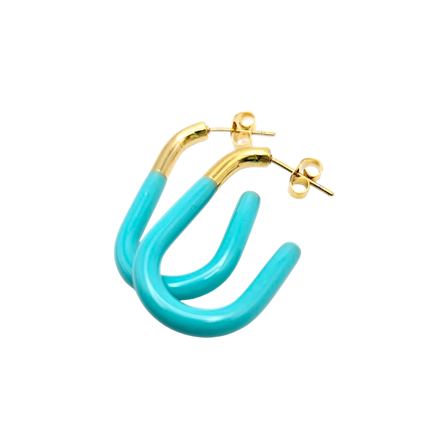 CHAINLINKS in Gold and Turquoise