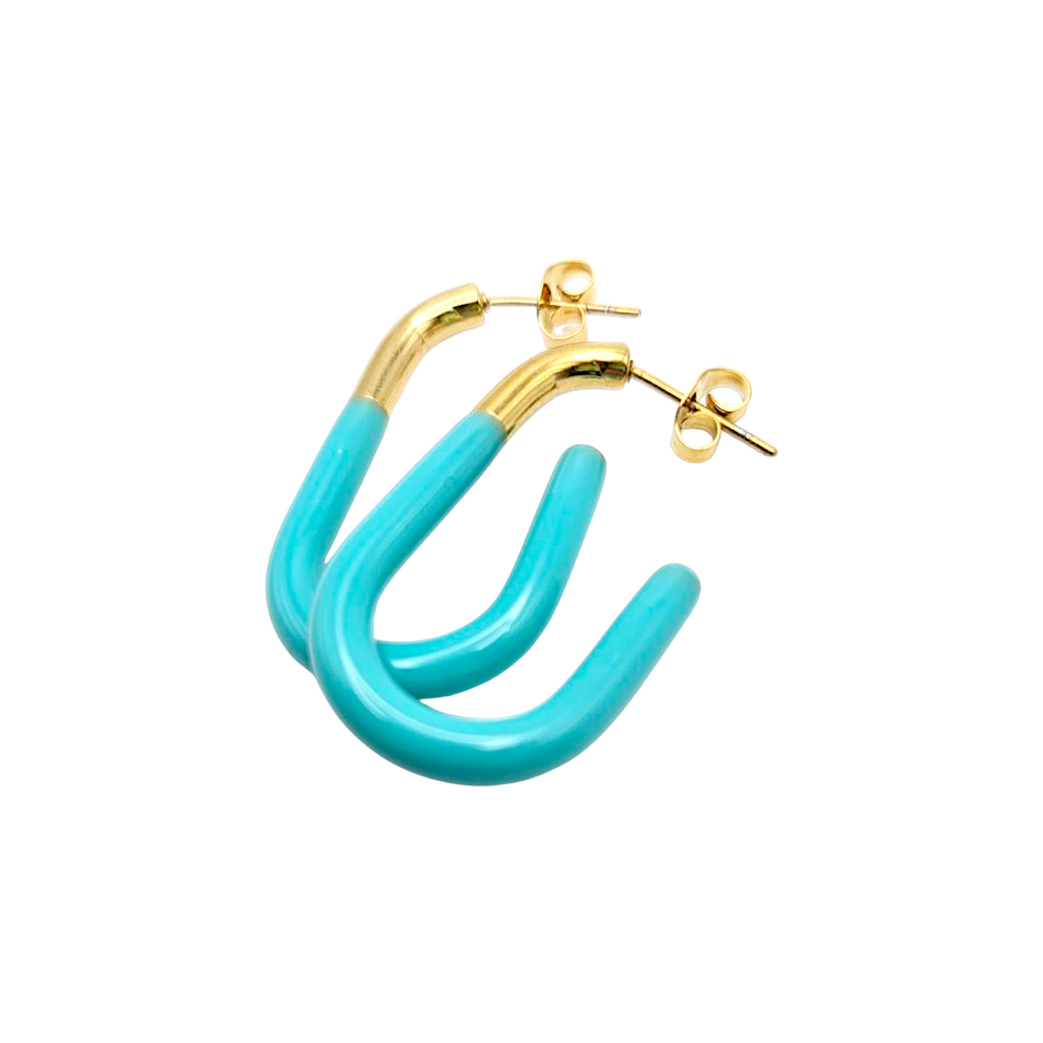 CHAINLINKS in Gold and Turquoise