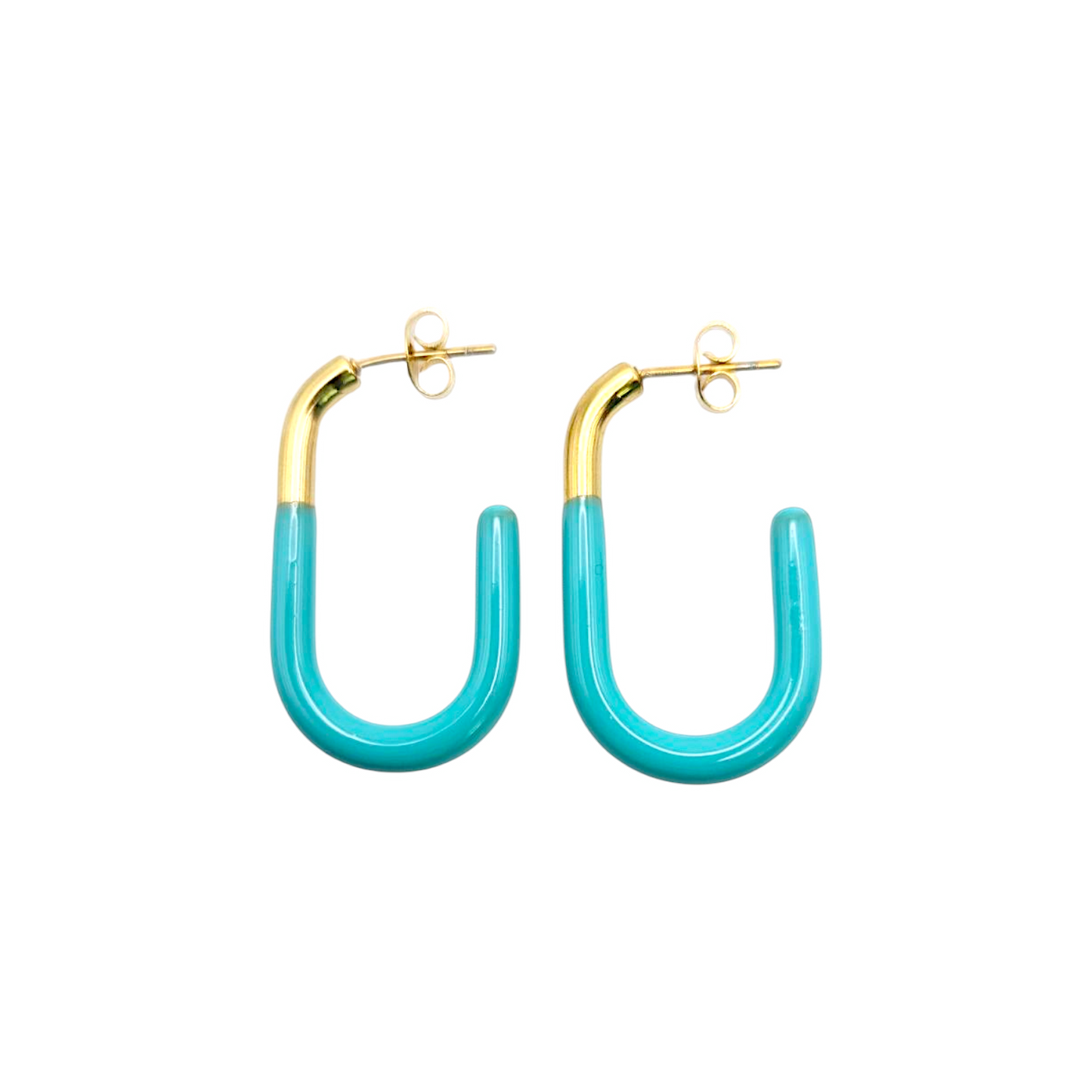 CHAINLINKS in Gold and Turquoise