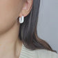 PUFFER EARRINGS in White